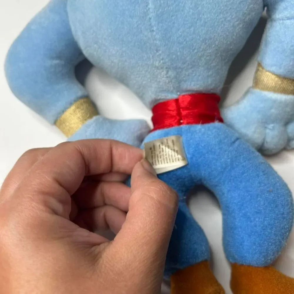 vintage 90s 1990s retro aesthetic Disney Genie plush toy